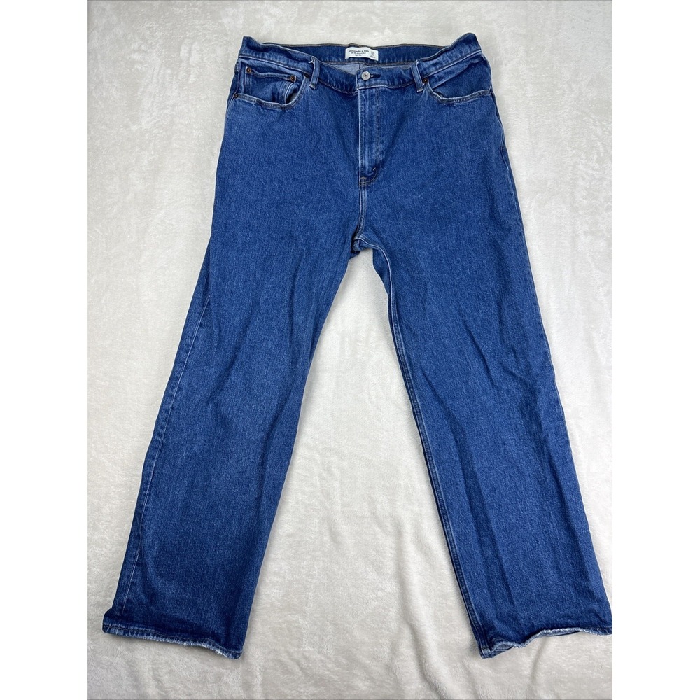 Abercrombie Fitch Jeans Womens 33 / 16 Blue 90s Straight Ultra High Rise Denim